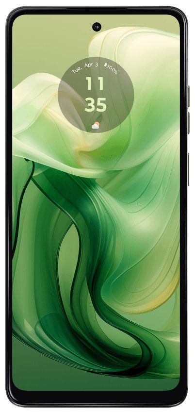 Moto G24 4G Smartphone 16,7 cm (6.5 Zoll) 128 GB 2,0 GHz Android 50 MP Dual Kamera Dual Sim (Ice Green) 