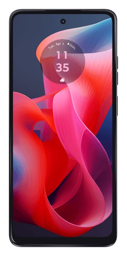 Moto G24 128 GB 4G Smartphone 16,7 cm (6.5 Zoll) 2,0 GHz Android 50 MP Dual Kamera Dual Sim (Matte Charcoal) 