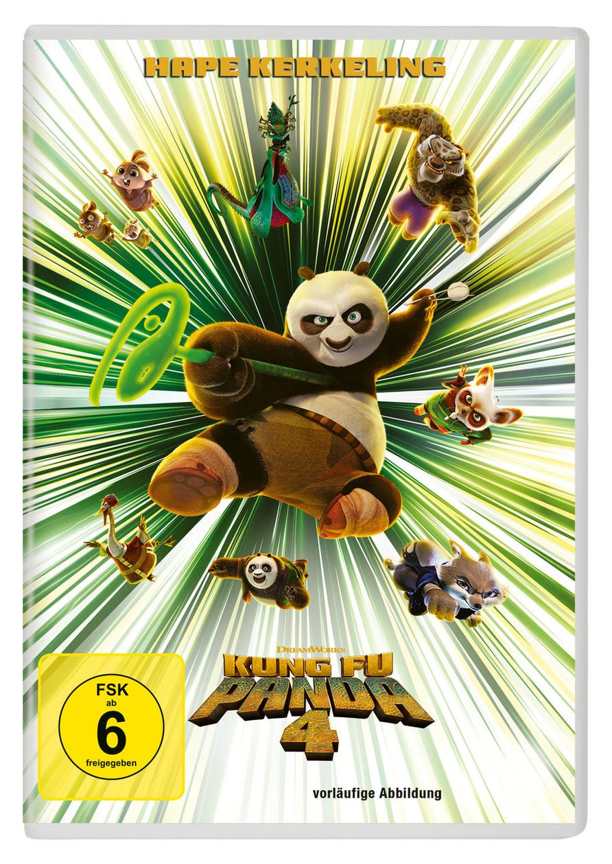 Kung Fu Panda 4 (DVD) 