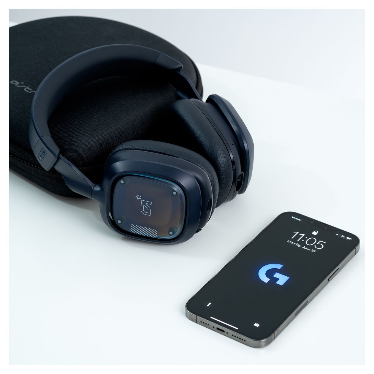 A30 Over Ear Bluetooth Kopfhörer kabelgebunden&kabellos 27 h Laufzeit (Blau) 