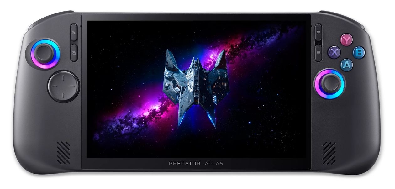 Predator Atlas 8 PA08-I51-G6AC Handheld-Spielekonsole   (Schwarz) 