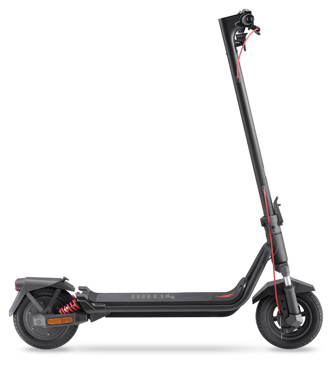 NES033 350 W E-Scooter 7,65 Ah bis 40 km Reichweite 19,2 kg  (Schwarz) 