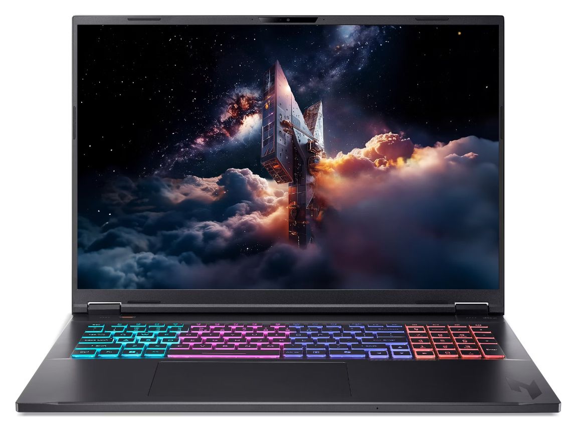 Nitro 18 AI AN18-61-R968 WQXGA Notebook 45,7 cm (18 Zoll) 2560 x 1600 Pixel 32 GB Ram 1 TB SSD Windows 11 Home AMD Ryzen 9 max. 5 GHz NVIDIA GeForce RTX 5070  (Schwarz) 
