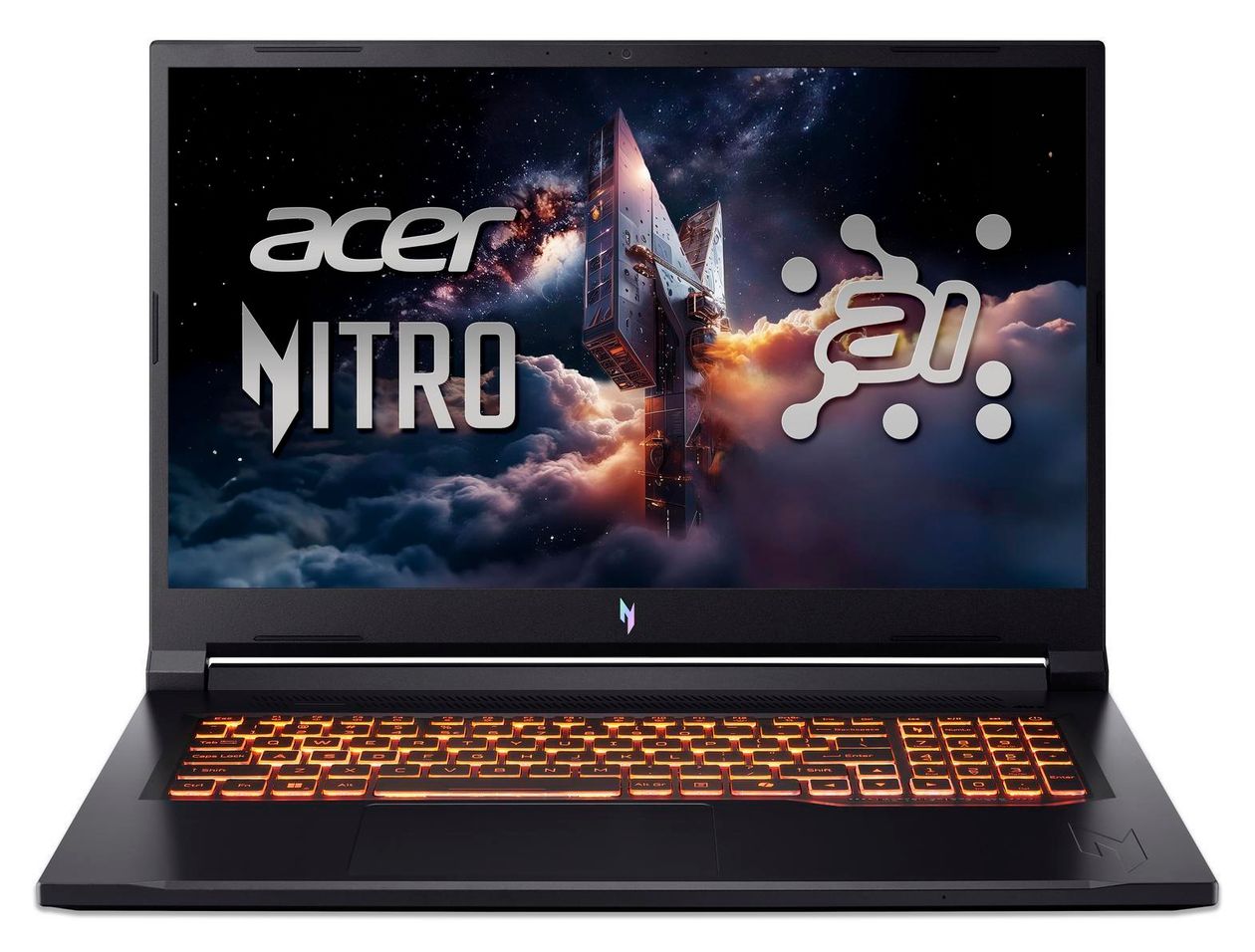 Nitro V AI ANV17-41-R1PD Full HD Notebook 43,9 cm (17.3 Zoll) 32 GB RAM 1 TB SSD Windows 11 Home AMD Ryzen 7 NVIDIA GeForce RTX 5070  (Schwarz) 