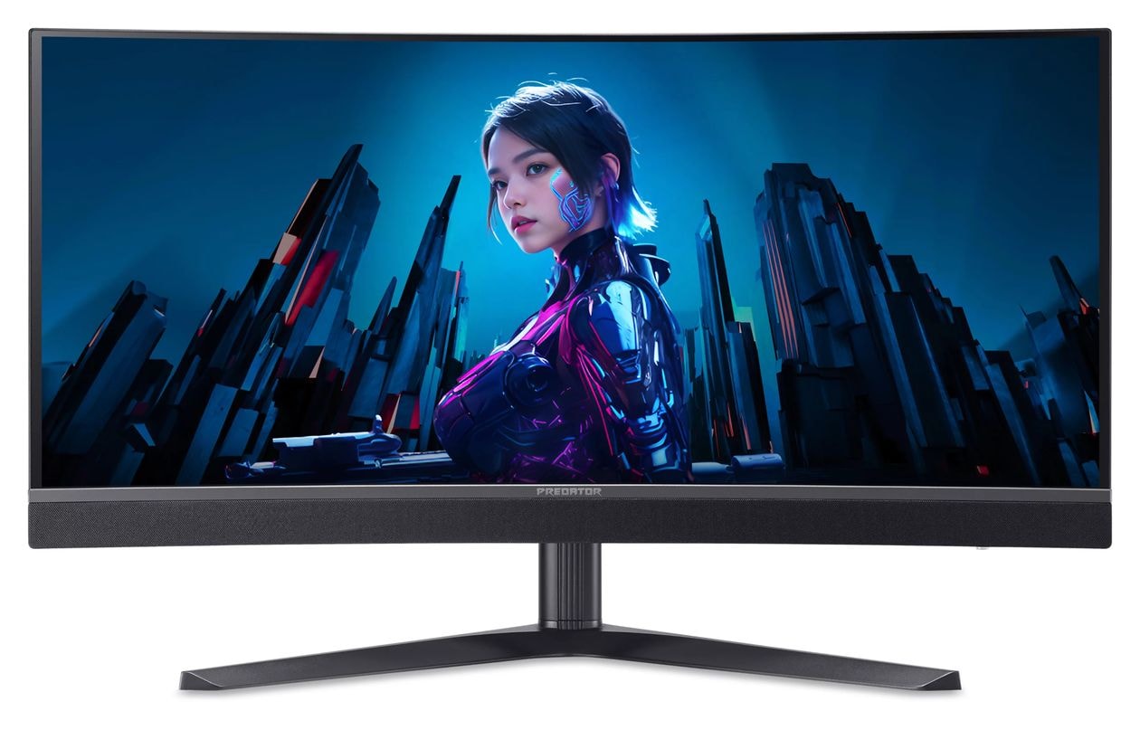 Predator X34F1BMIIPPHUZX Quad HD Monitor 21:9  (Schwarz) 