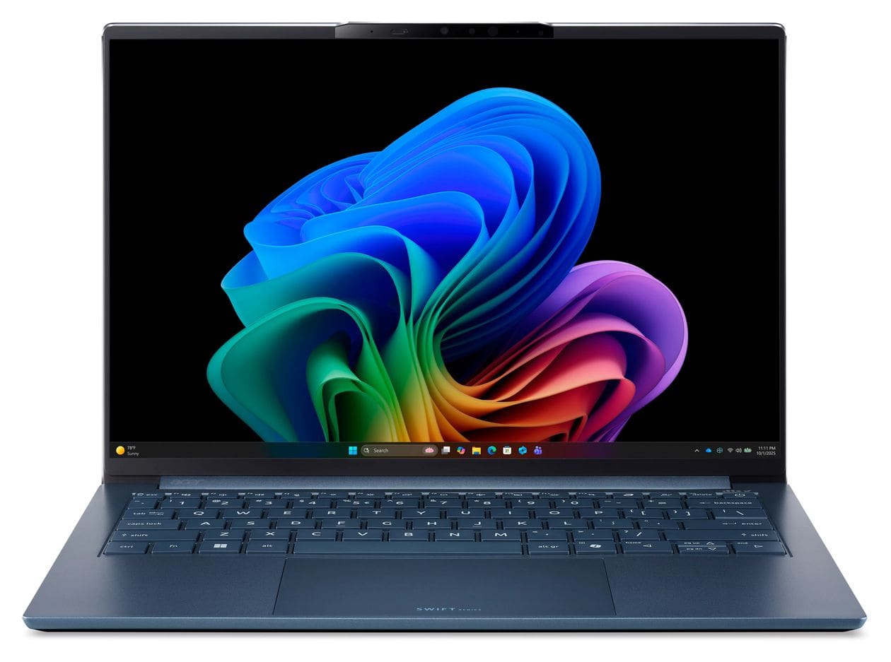 Swift Go AI SFG14-I71-934K WUXGA Notebook 35,6 cm (14 Zoll) 1920 x 1200 Pixel 16 GB Ram 512 GB SSD Windows 11 Home Intel Core Ultra 9 max. 4,9 GHz  (Blau) 