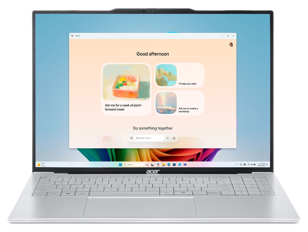 Swift Air SFA16-61M-R1FY WUXGA Notebook 40,6 cm (16 Zoll) 32 GB RAM 1 TB SSD Windows 11 Home AMD Ryzen 5  (Silber) 