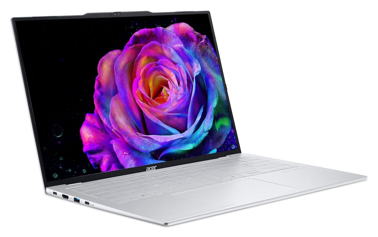 Swift SFA16-61M-R1FY WUXGA Notebook 40,6 cm (16 Zoll) 1920 x 1200 Pixel 32 GB Ram 1 TB SSD Windows 11 Home AMD Ryzen 5 max. 4,5 GHz intern  (Silber) 