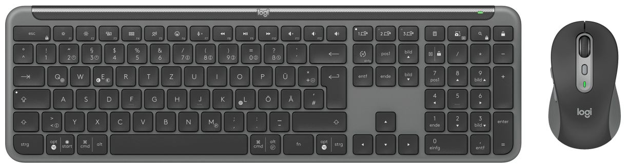 MK950 Signature Slim Büro Tastatur (Graphit) 
