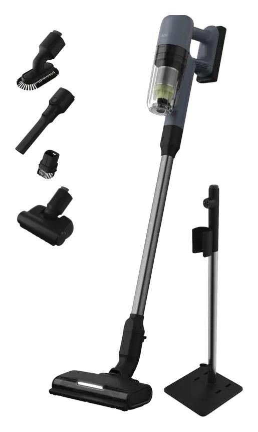 AP72AB2EPP Handstaubsauger Beutellos bis 40 min Laufzeit 21,6 V HEPA  (Dunkelblau) 