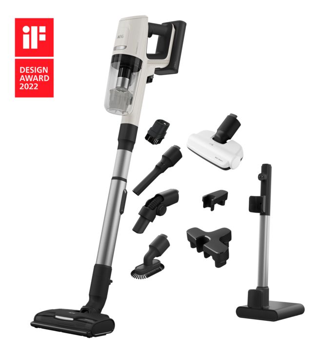 AP81HB25SH Hygienic 8000 Handstaubsauger Beutellos bis 35 min Laufzeit 25,2 V  (Weiß) 