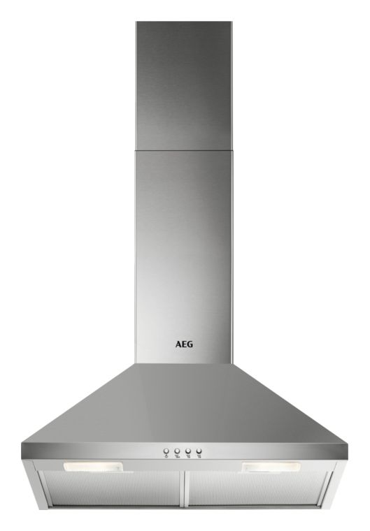 DKB2630M Abluft/Umluft Dunstabzugshaube/Esse Wand 60 cm (Edelstahl) 