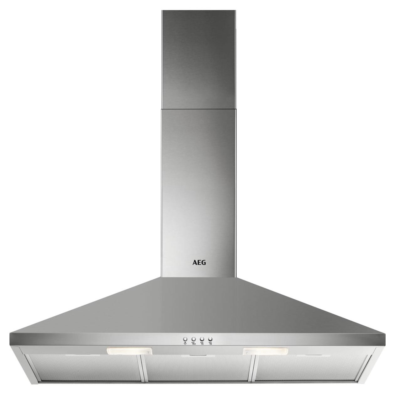 DKB2930M Abluft/Umluft Dunstabzugshaube/Esse Wand 90 cm (Silber) 