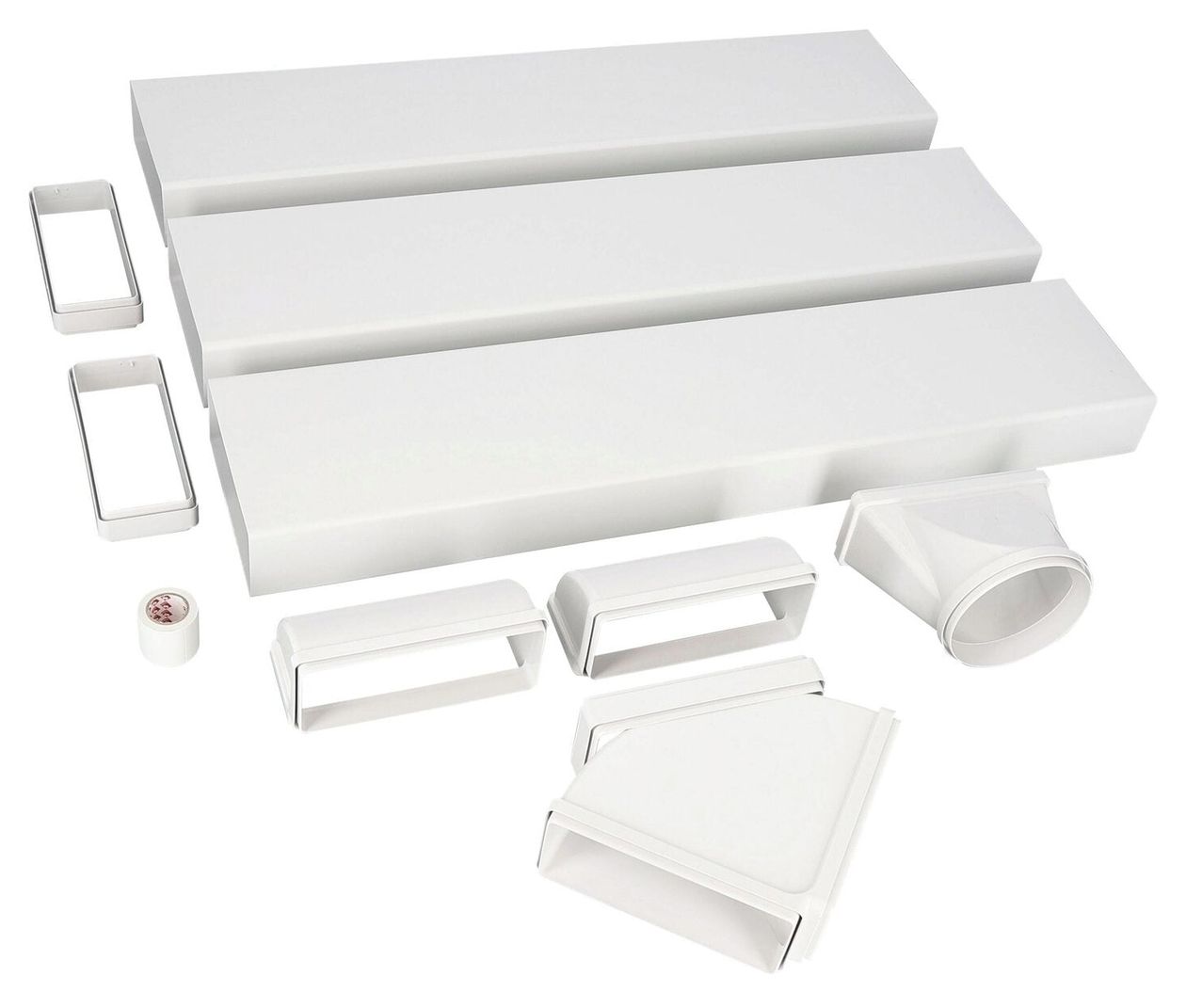 M2CKCF19 Umluft-Installations-Kit (Weiß) 