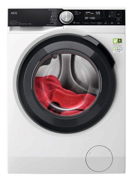 Serie 8000 LR8EW80409 10 kg Frontlader Waschmaschine 1400 U/min aquaStop Funktion 
