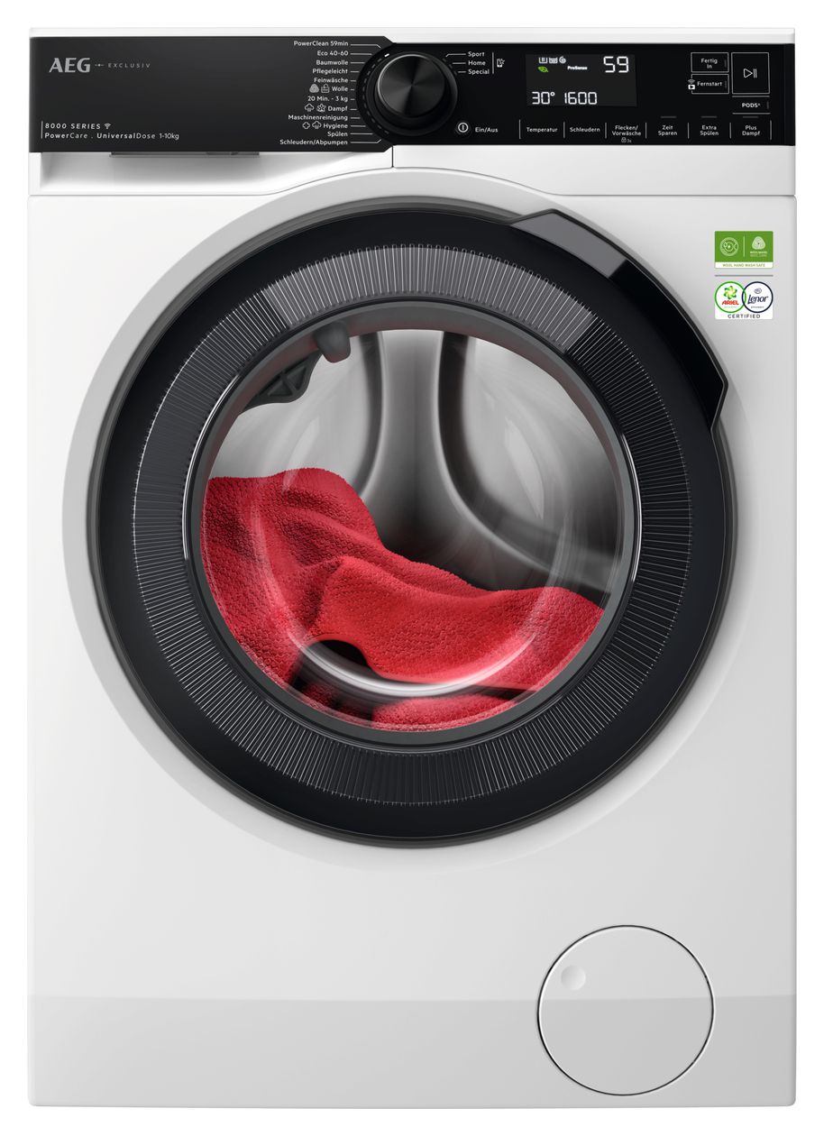 Serie 8000 LR8FL161EX 10 kg Frontlader Waschmaschine 1500 U/min aquaStop Funktion 