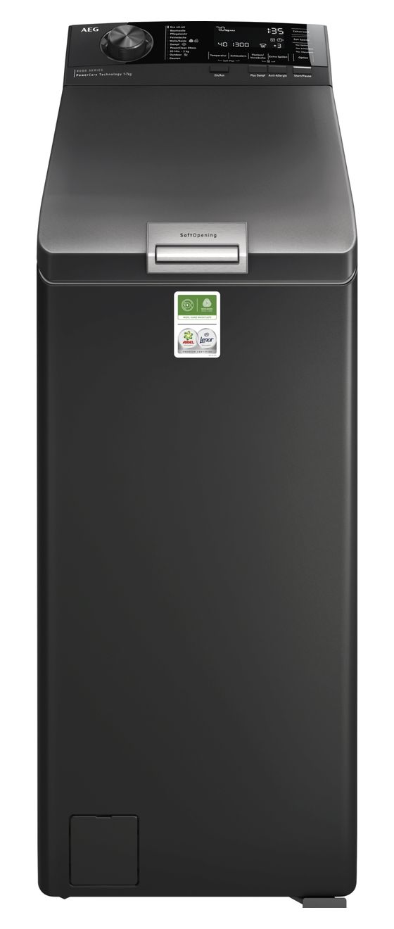 Serie 8000 LTR8S80370 7 kg Toplader Waschmaschine 1300 U/min aquaStop Funktion 