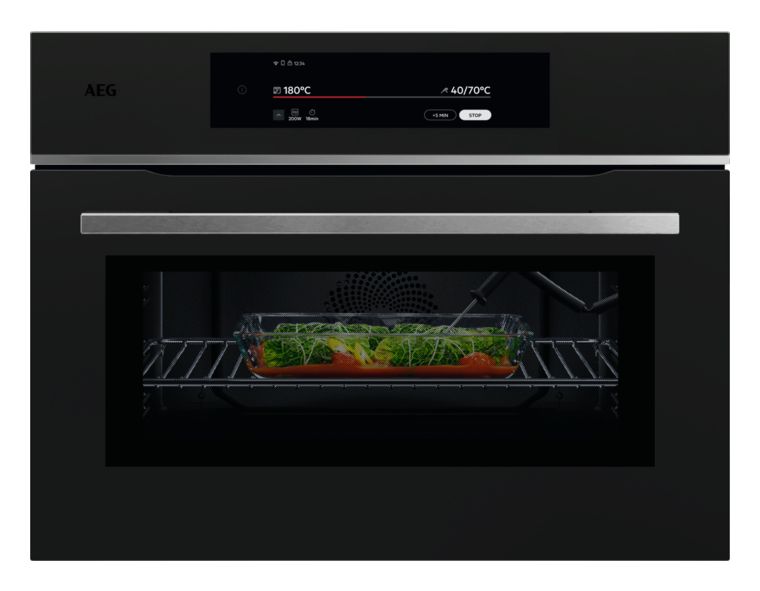 Serie 9000 TKK8N821T Einbaubackofen kompakt Dampfgaren Mikrowelle 