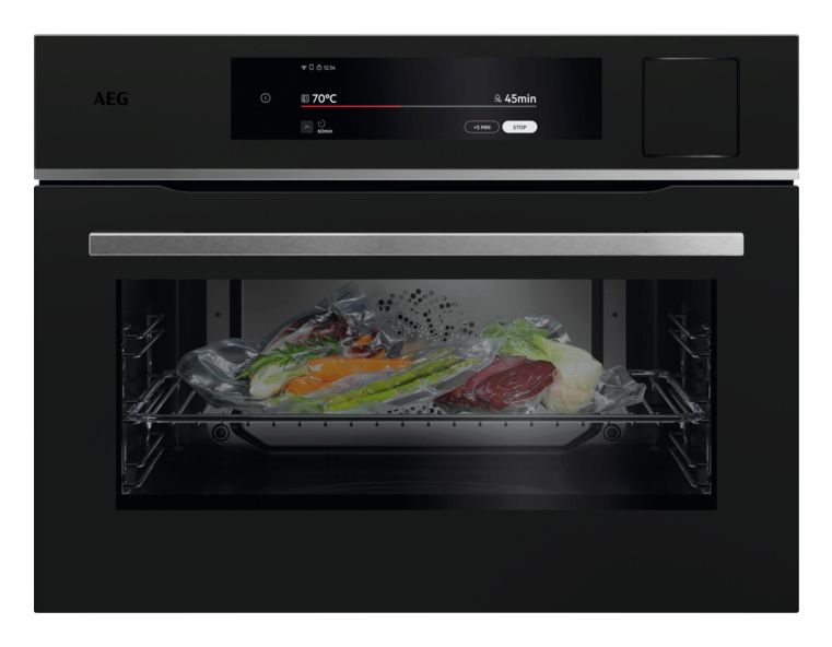 Serie 9000 TP9SK821T Einbaubackofen kompakt Dampfgaren AutoClean 