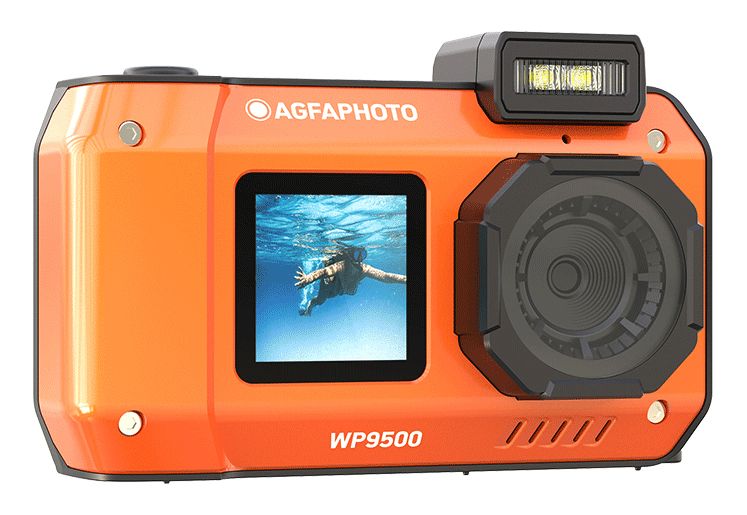 Realishot WP9500 24 MP   (Orange) 