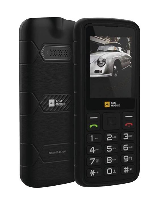 M9 4G Smartphone 6,1 cm (2.4 Zoll Dual Sim  (Schwarz) 