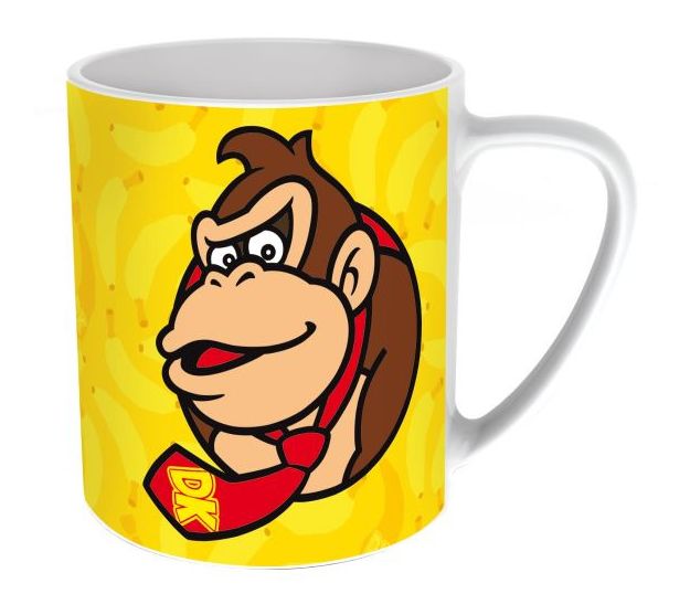 Super Mario Donkey Kong Tasse  (Gelb) 