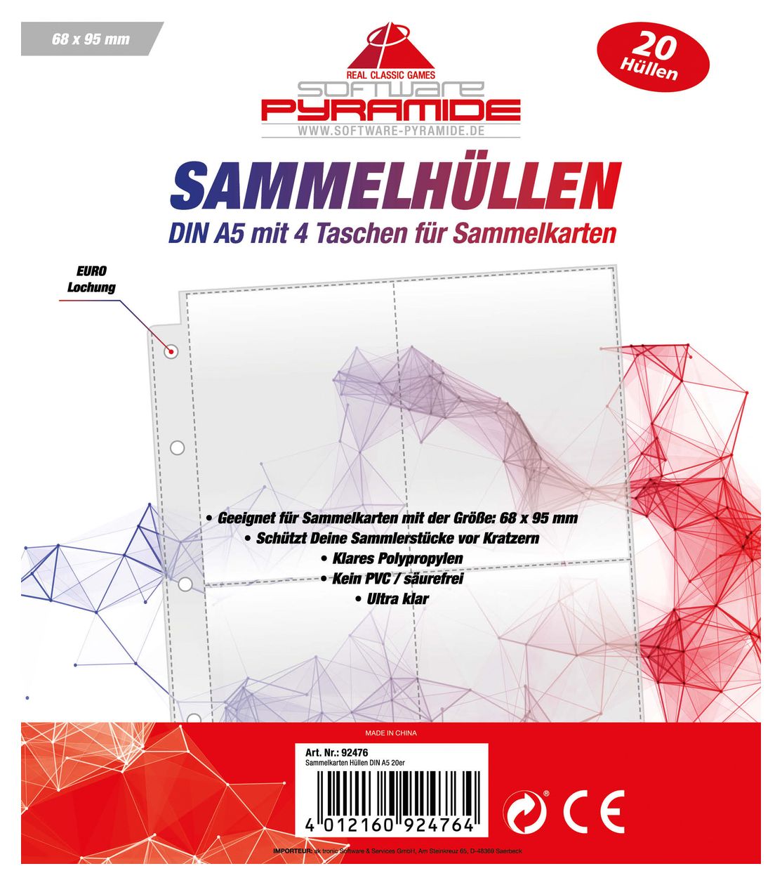 92476 Kartenhülle 