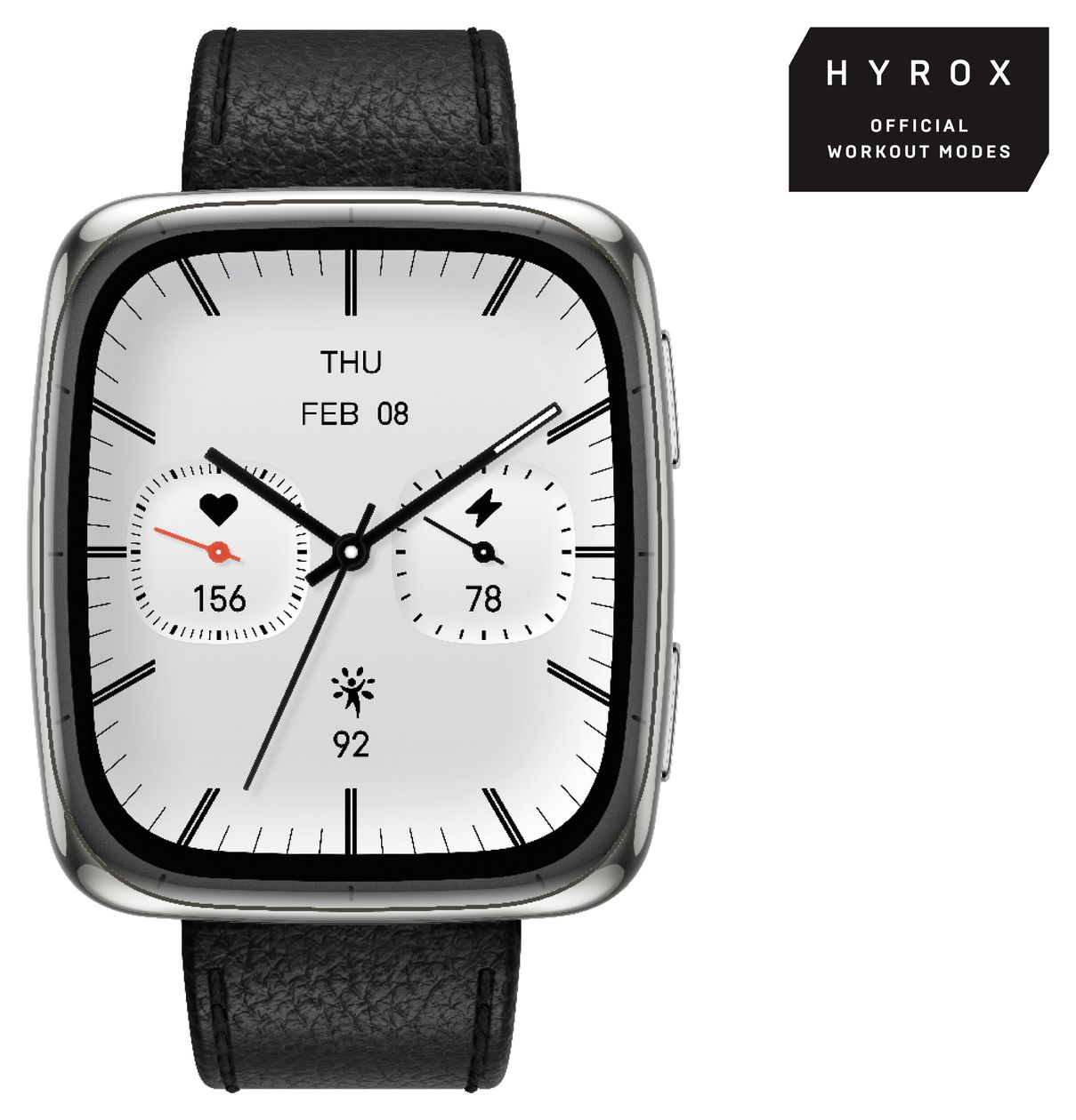 Active 2 Digital Smartwatch Rechteckig 341 ppi  (Edelstahl) 