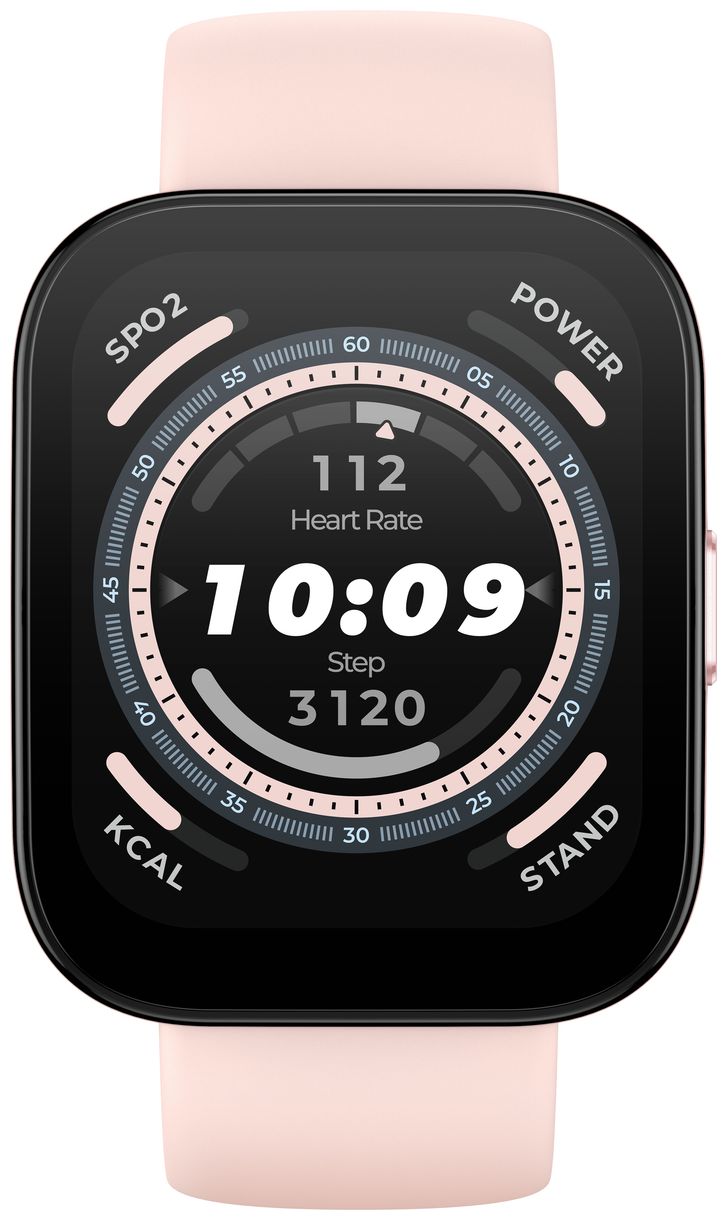 Bip 5 Digital Smartwatch Rechteckig IP68 240 h 260 ppi (Pink) 