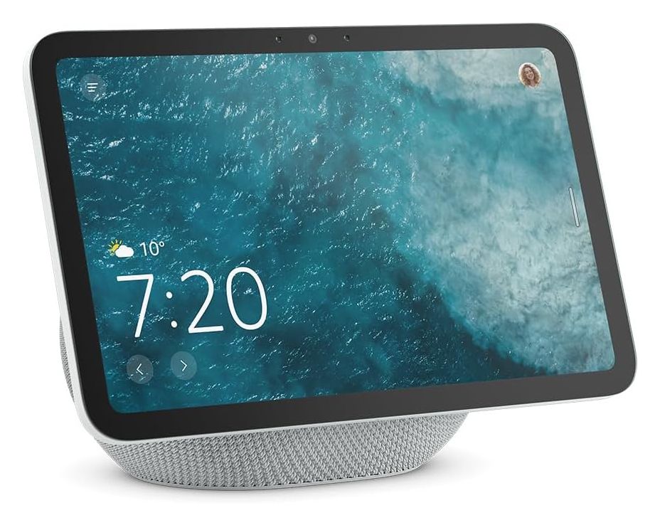 Echo Show 8 Wlan Lautsprecher mit Bluetooth Amazon Alexa  (Weiß) 