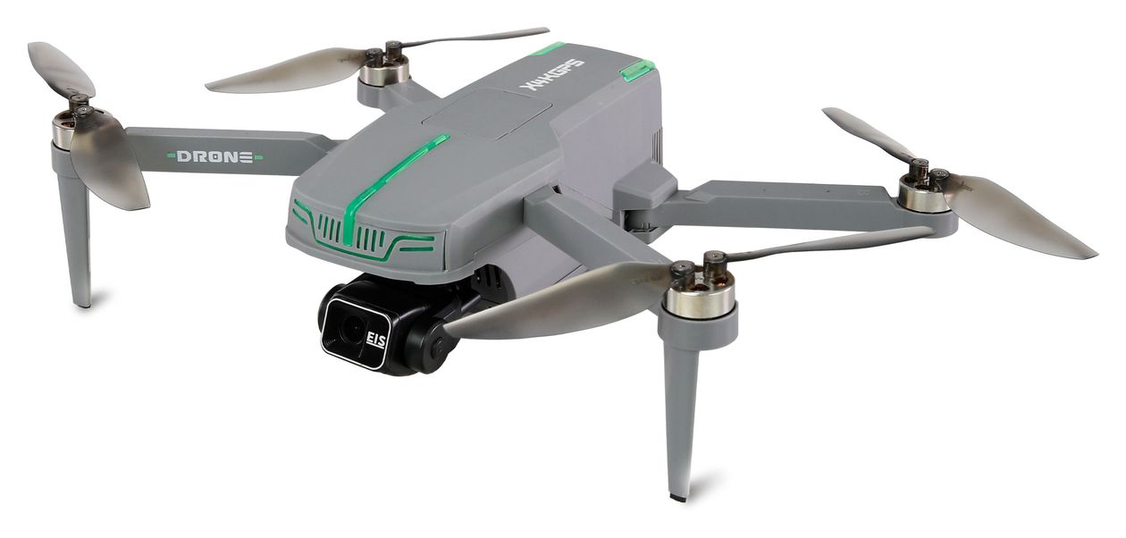 AMXFlight X4KGPS Quadrocopter Multicopter/Drohne Flugzeit: 44 min  (Grau) 