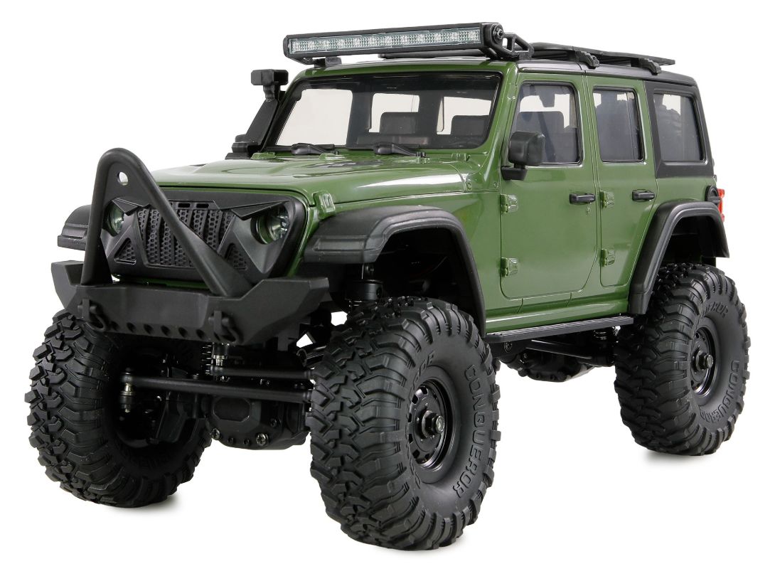 RC Crawler Mini-D90 AMXRock 4WD 1:16 RTR grün 