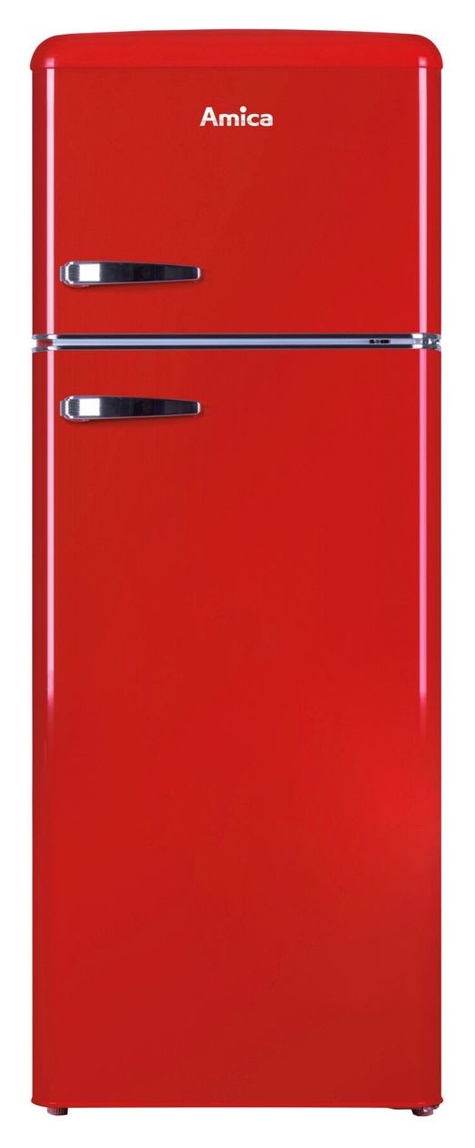 DTR374190R 162 l / 44 l Kühl-Gefrierkombi freistehend 144 kWh Jahr  (Rot) 