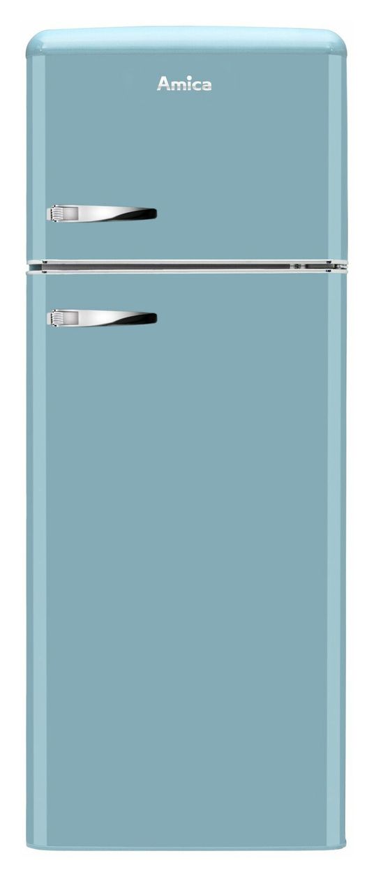 DTR374190T 162 l / 44 l Kühl-Gefrierkombi freistehend 144 kWh Jahr  (Türkis) 