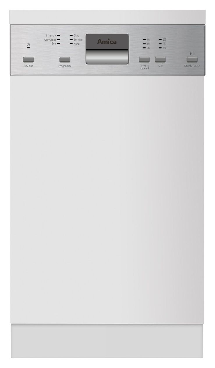 EGSP561000E 45 cm Geschirrspüler teilintegriert (ohne Front) Leise 10 Maßgedecke aquaStop Funktion 