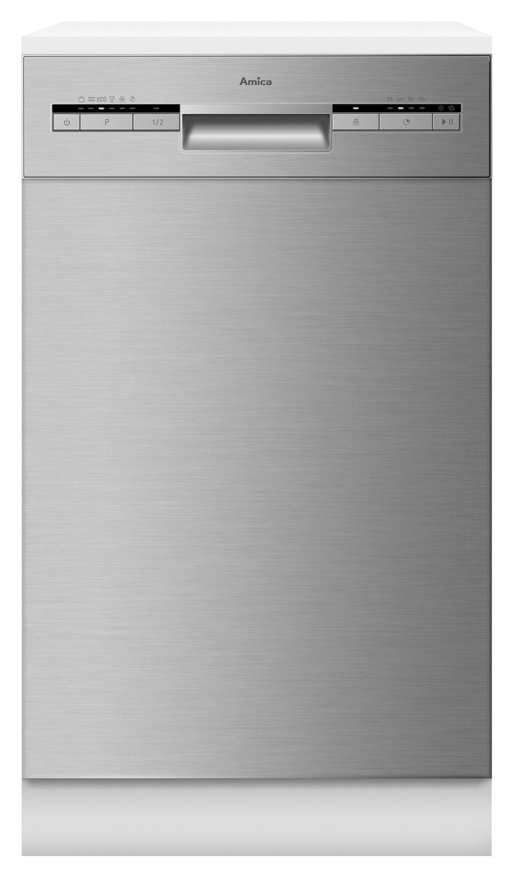 EGSPU500911E 45 cm Geschirrspüler teilintegriert (ohne Front) Leise 10 Maßgedecke aquaStop Funktion 
