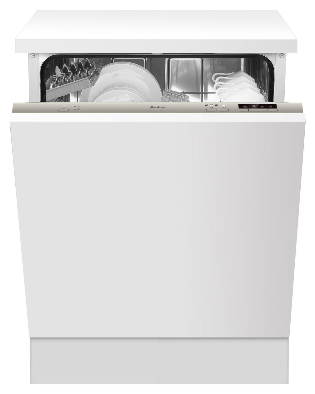 EGSPV593911 60 cm Geschirrspüler vollintegriert (ohne Front) Leise 13 Maßgedecke 