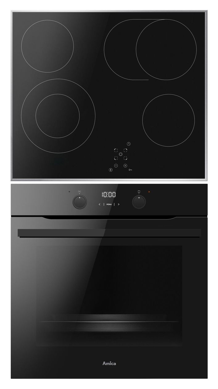 EHBCX954200E Flex Backofen-Set maxi AutoClean EasyClean mit autarkem 60 cm Glaskeramik Kochfeld 