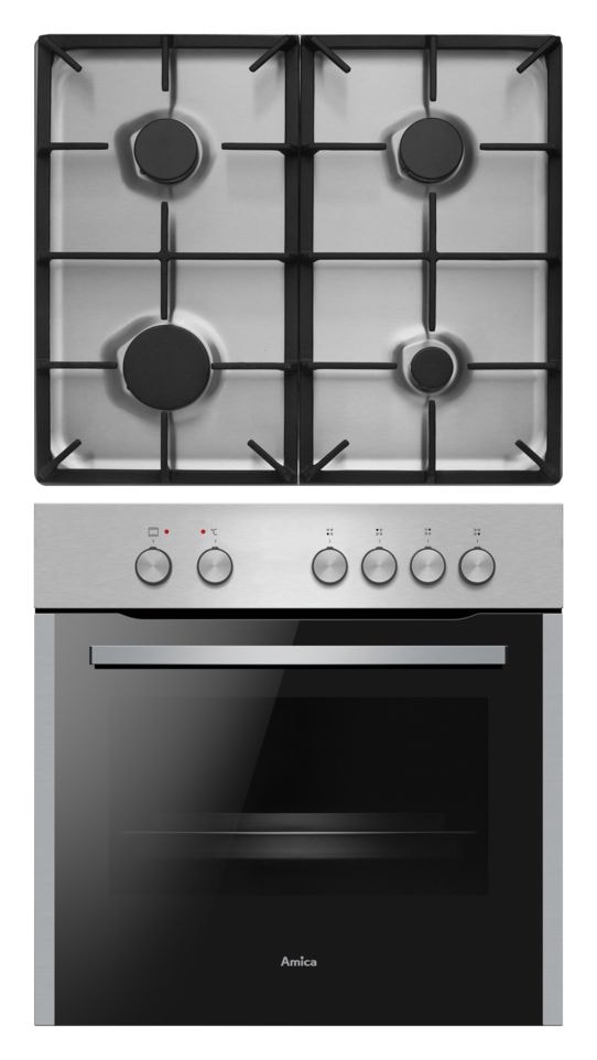 EHEG933101E Herdset normal AutoClean mit 60 cm Gaskochfeld Kochfeld 