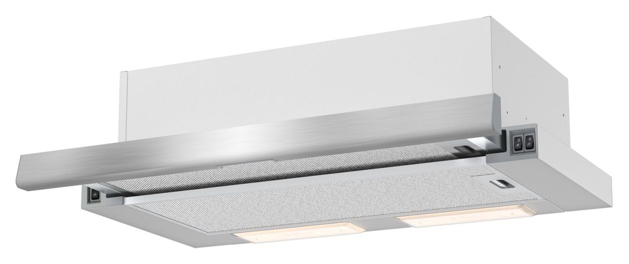 FH17162E Abluft/Umluft Dunstabzugshaube/Esse Einbau 60 cm (Edelstahl) 