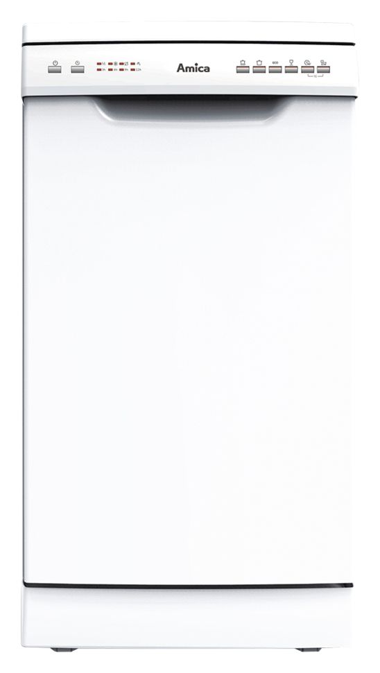 GSP14544W 45 cm Geschirrspüler freistehend Leise 9 Maßgedecke aquaStop Funktion 