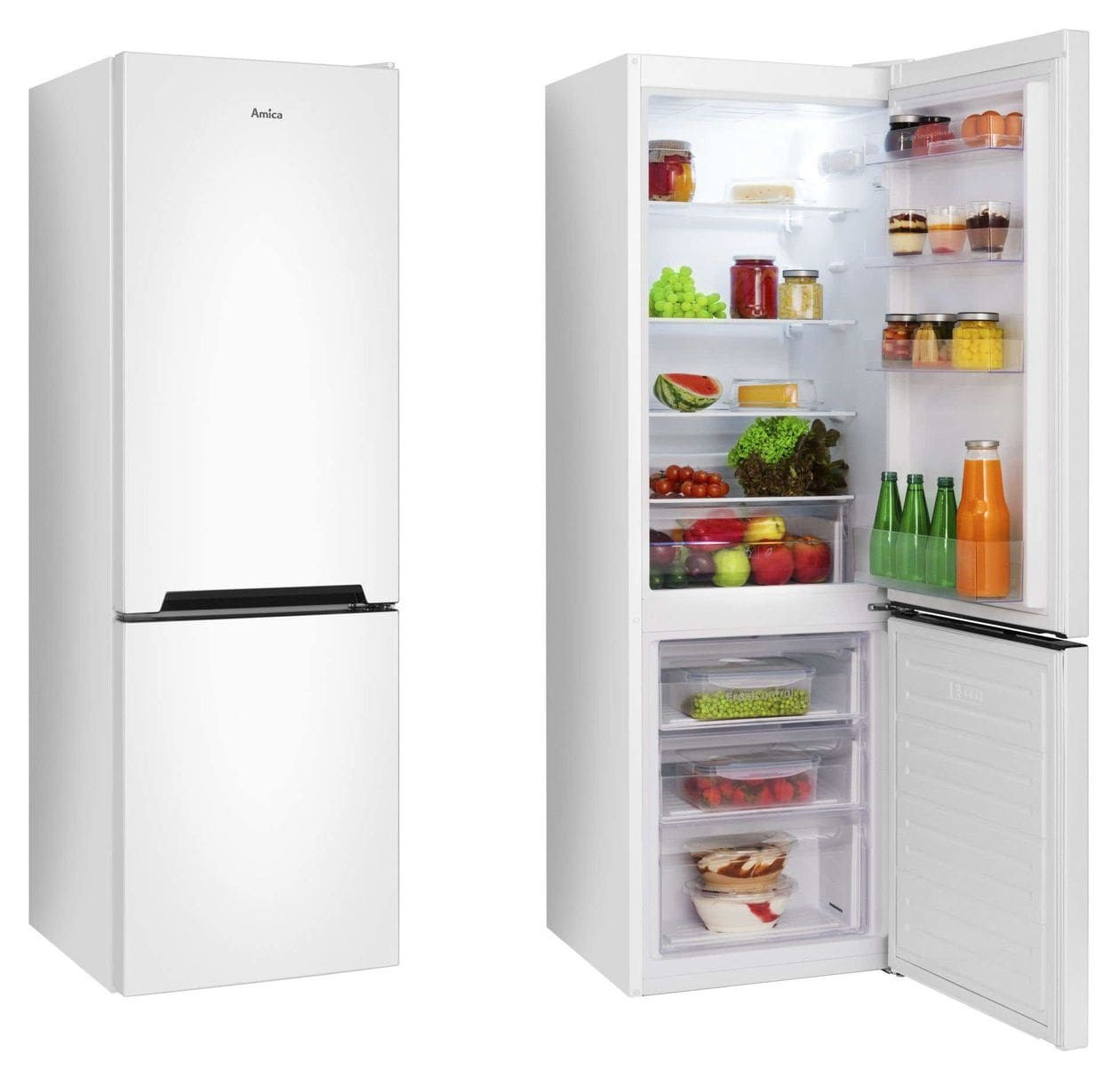 KGCL387115W 183 l / 84 l Kühl-Gefrierkombi freistehend 222 kWh Jahr  (Weiß) 