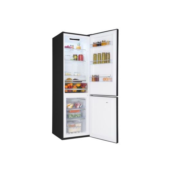 KGCN388144S 180 l / 70 l Kühl-Gefrierkombi freistehend NoFrost 140 kWh Jahr  (Schwarz, Edelstahl) 