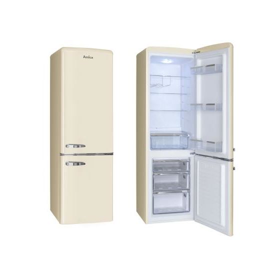 KGCR387100B 181 l / 63 l Kühl-Gefrierkombi freistehend 202 kWh Jahr  (Beige) 