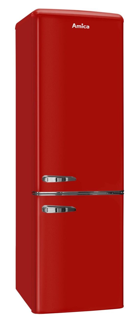 KGCR387101R 181 l / 63 l Kühl-Gefrierkombi freistehend 162 kWh Jahr  (Rot) 