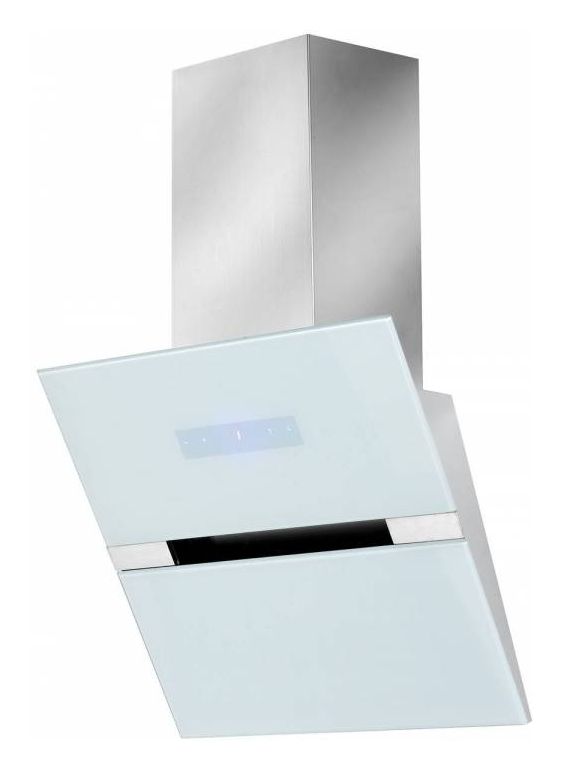 KH17158E Abluft/Umluft Dunstabzugshaube/Esse Wand 60 cm (Edelstahl, Weiß) 