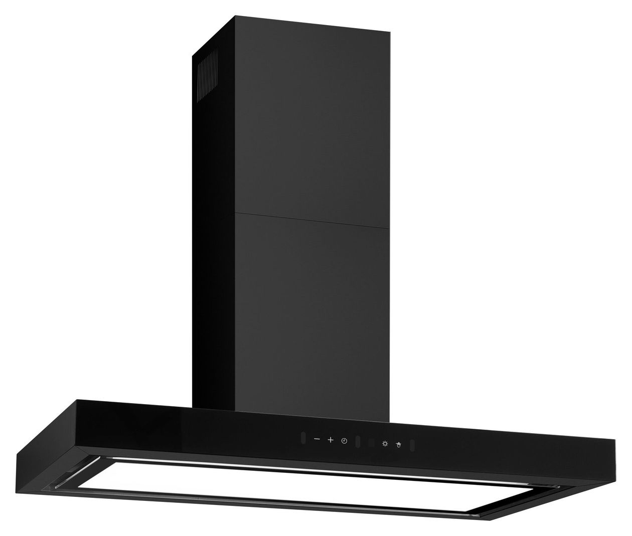 KH694617SM Abluft/Umluft Dunstabzugshaube/Esse Insel 90 cm (Schwarz) 