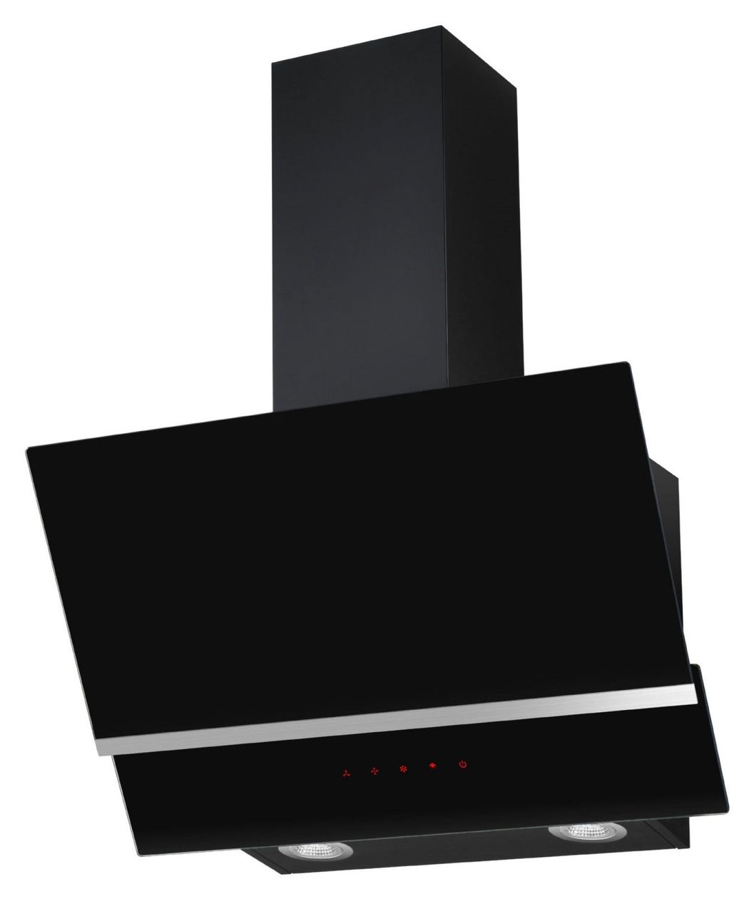 KHF664611S Umluft Dunstabzugshaube/Esse Decke 60 cm (Schwarz) 