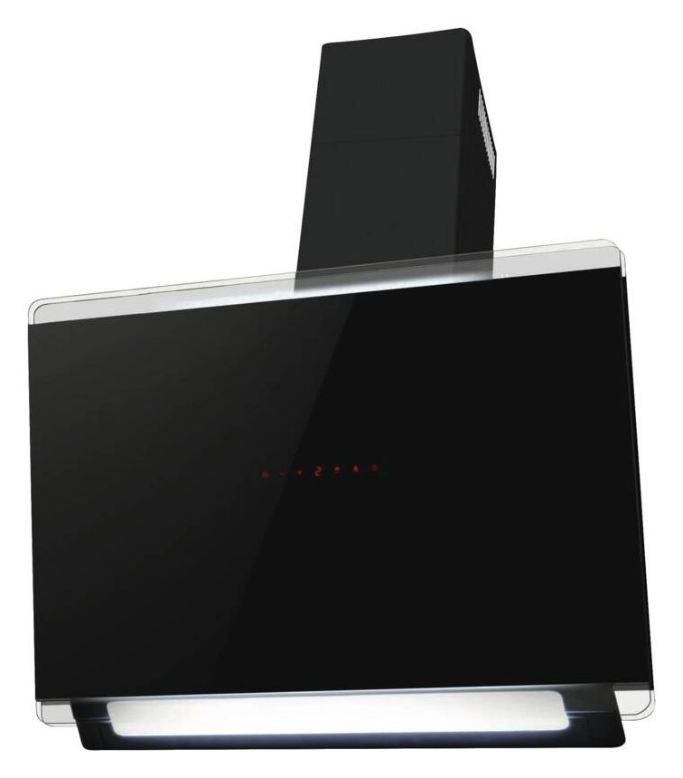 KHF695801S Abluft/Umluft Dunstabzugshaube/Esse Wand 80 cm (Schwarz) 