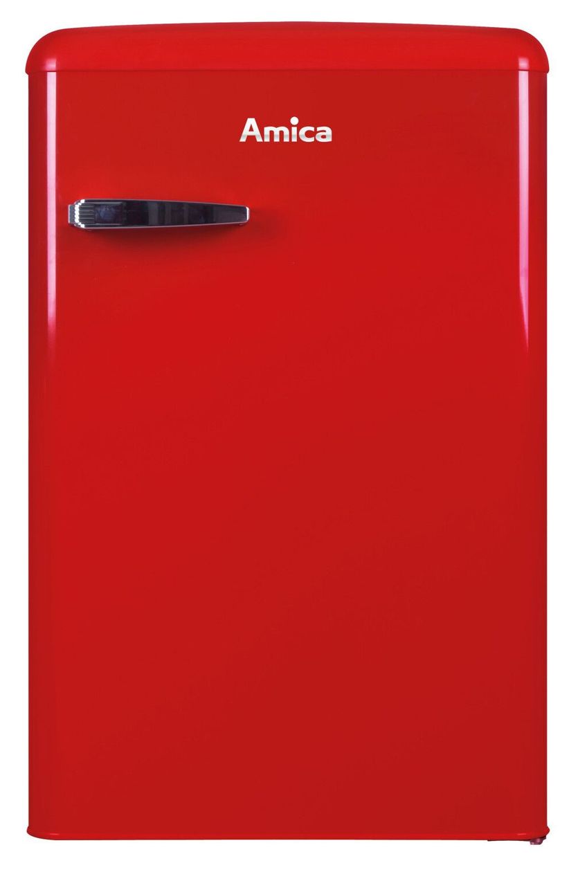 KSR361160R 108 l / 95 l Tischkühlschrank EEK: D 37 kWh Jahr  (Rot) 